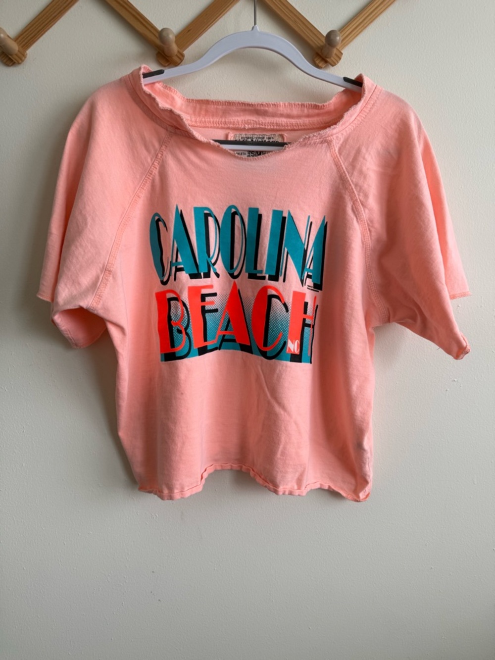 U.S. Vintage Carolina Beach Graphic Boxy tee